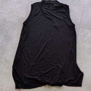 Bobeau Black Sleeveless Tunic